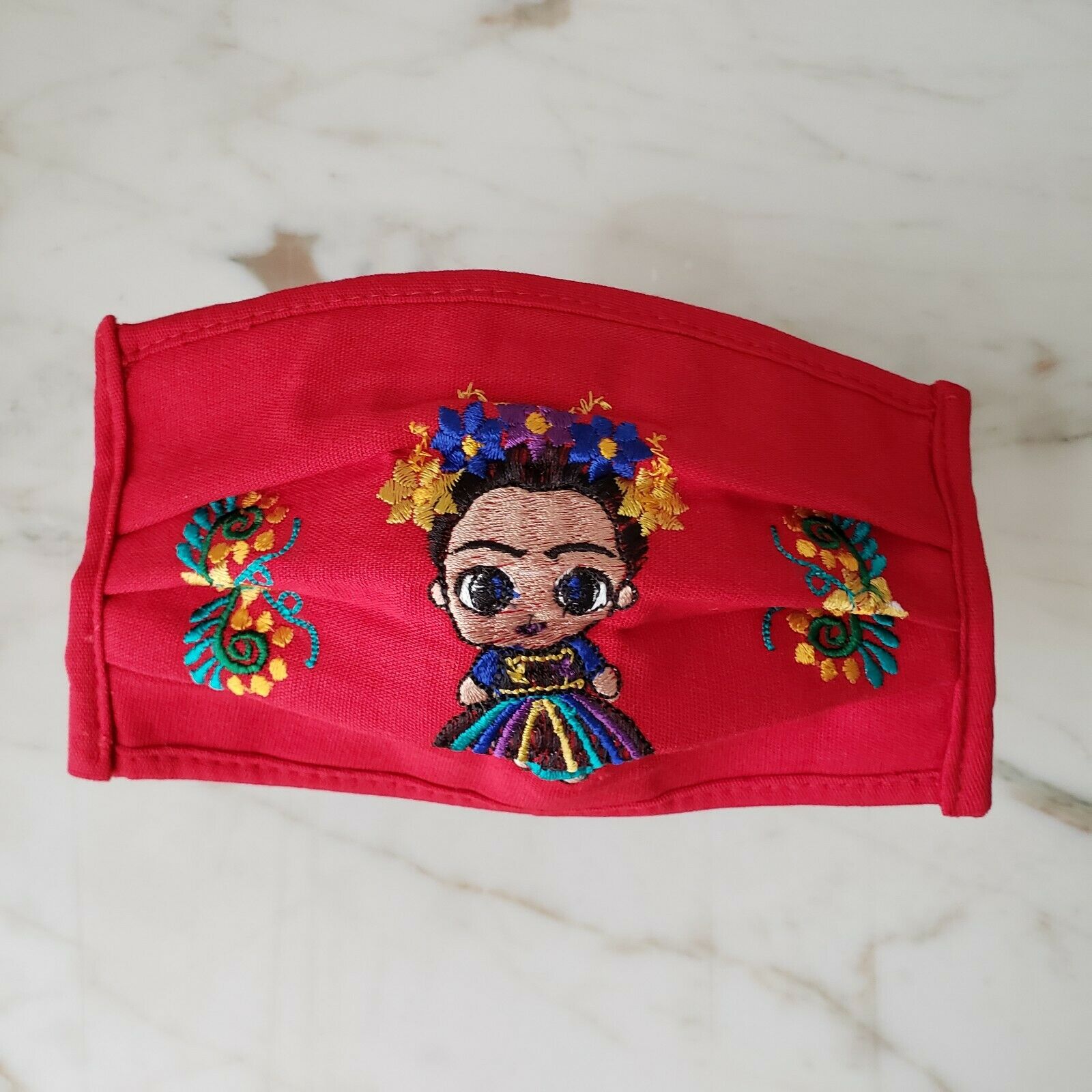 Frida Kahlo Face Mask - The Little Pueblo