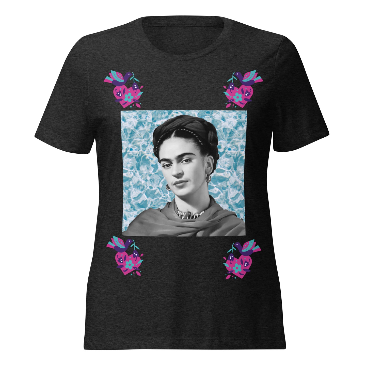 Frida Kahlo Women’s relaxed tri-blend t-shirt